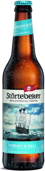 Штёртебекер Нордиш-Хелль 0,5 л. бут. 4,6% Пиво светлое непастериз. фильтров. ячмен.