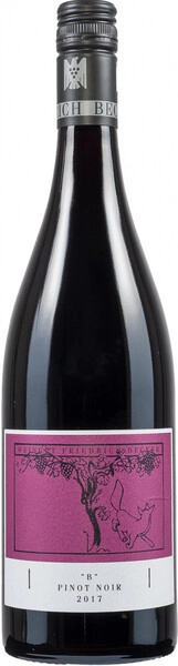 Фридрих Беккер "В" Пино Нуар красное сухое 0,75 л. 13,5% Вино сортовое выдержанное