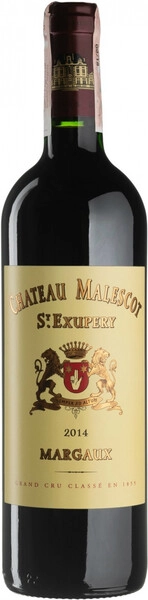 Шато Малеско Сент Экзюпери Гран Крю Классе АОС Марго 2014 сухое красное 0,75 л. 13,5% Вино коллекционное