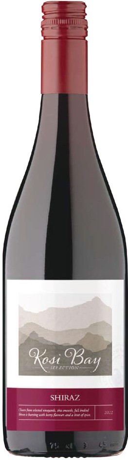 Кози Бэй Шираз сухое красное 0,75 л. 12,5% Вино сортовое ординарное