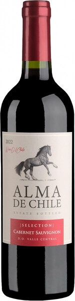 Альма де Чили Селекшн Каберне Совиньон сухое красное 0,75 л. 12,5% Вино ординарное сортовое 