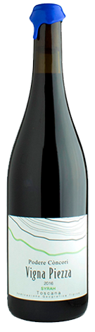 Подере Конкори Винья Пьецца Россо Тоскана ИГТ 2020 красное сухое 0,75 л. 13% Вино сортовое марочное 