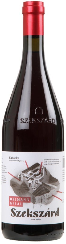 Кадарка красное сухое 0,75 л. 12% Вино ЗНМП ХАЙМАНН ЧАЛАДИ БИРТОК КФТ