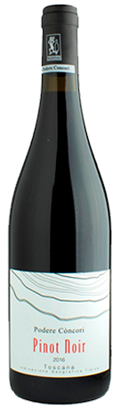 Подере Конкори Пино Нуар Россо Тоскана ИГТ, красное сухое 0,75 л. 12,5% Вино