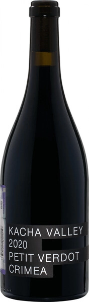 Кача Велли Пти Вердо красное сухое 0,75 л. 13% Вино российское с ЗГУ