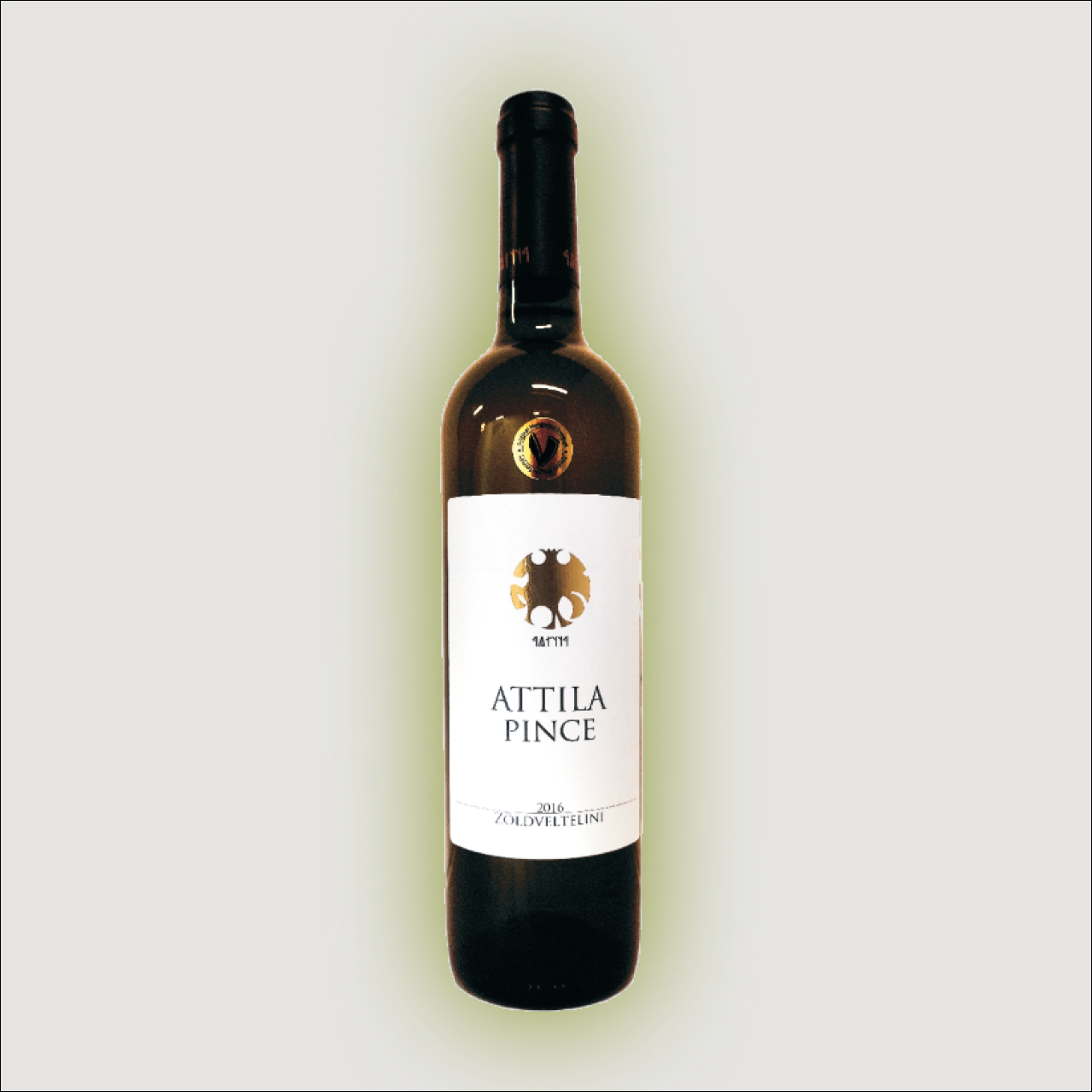 Аттила Северовенгерский Зёльд Велтелини белое сухое 0,75 л. 10% Вино сортовое выдержанное