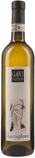 Ла Каплана Гави  0,75 л. 12% Вино сухое белое ЗНМП (категория DОСG), регион Пьемонт