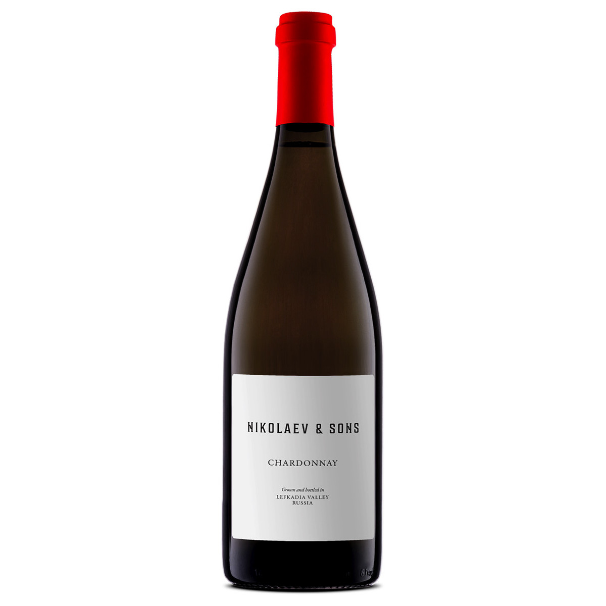 Николаев и Сыновья Шардоне белое сухое  0,75 л. 14% Вино российское с ЗГУ