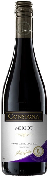 Консиния Мерло Тьерра Кастилья Вино защищенного географического указания  сухое красное 0,75 л 13%
