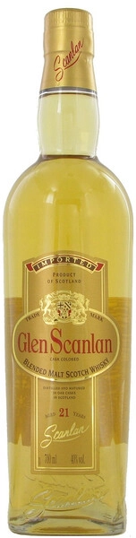 Глен Сканлан 21 год 0,7 л. 40% Виски шотландский солодовый